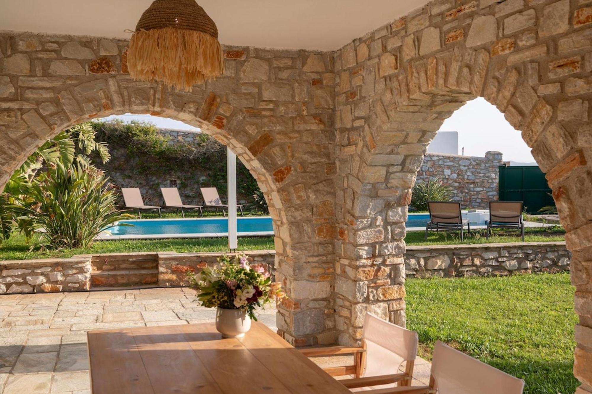 פארוס Villa Franca Ideal For Wedding Parties מראה חיצוני תמונה