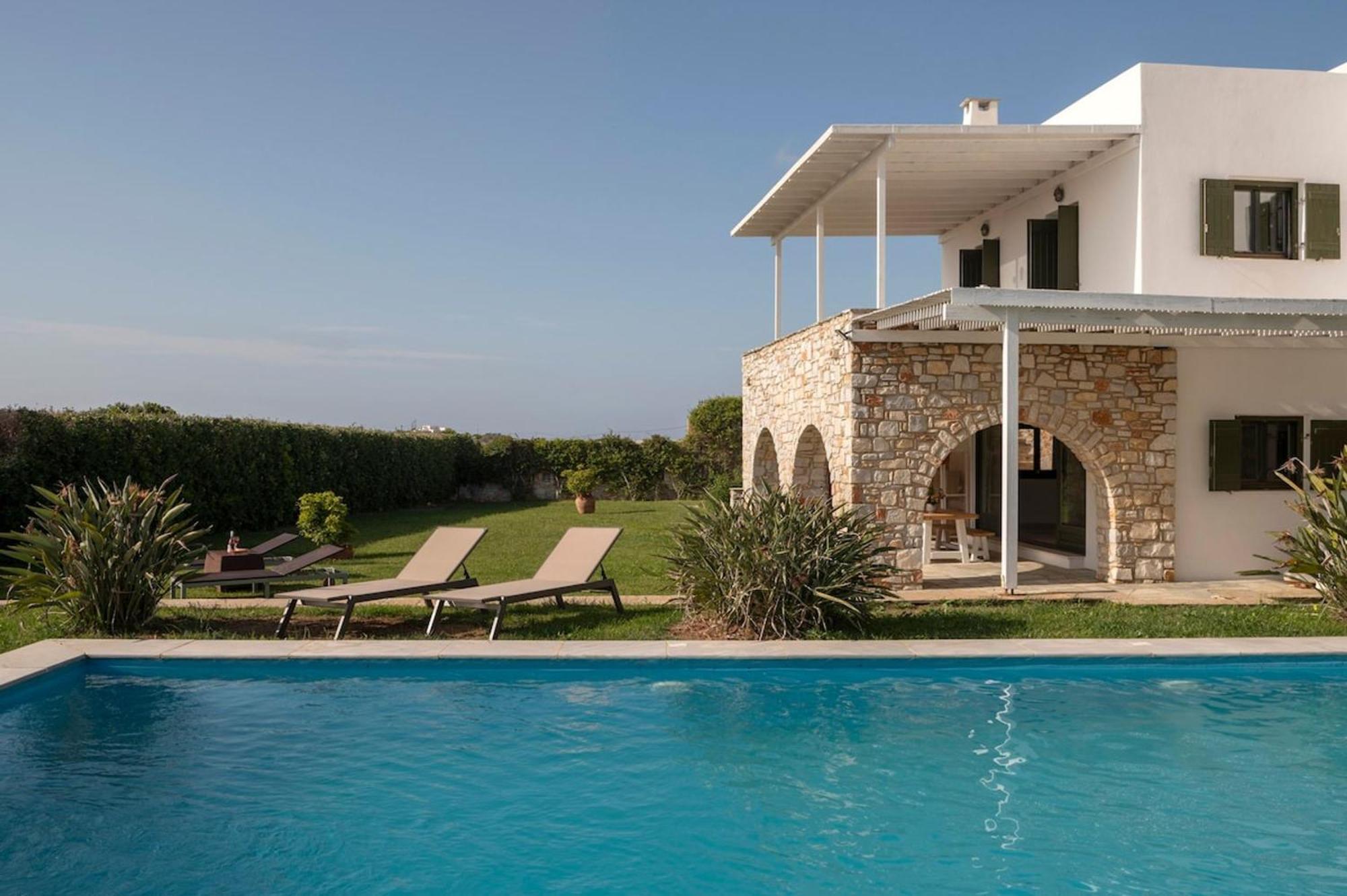 פארוס Villa Franca Ideal For Wedding Parties מראה חיצוני תמונה